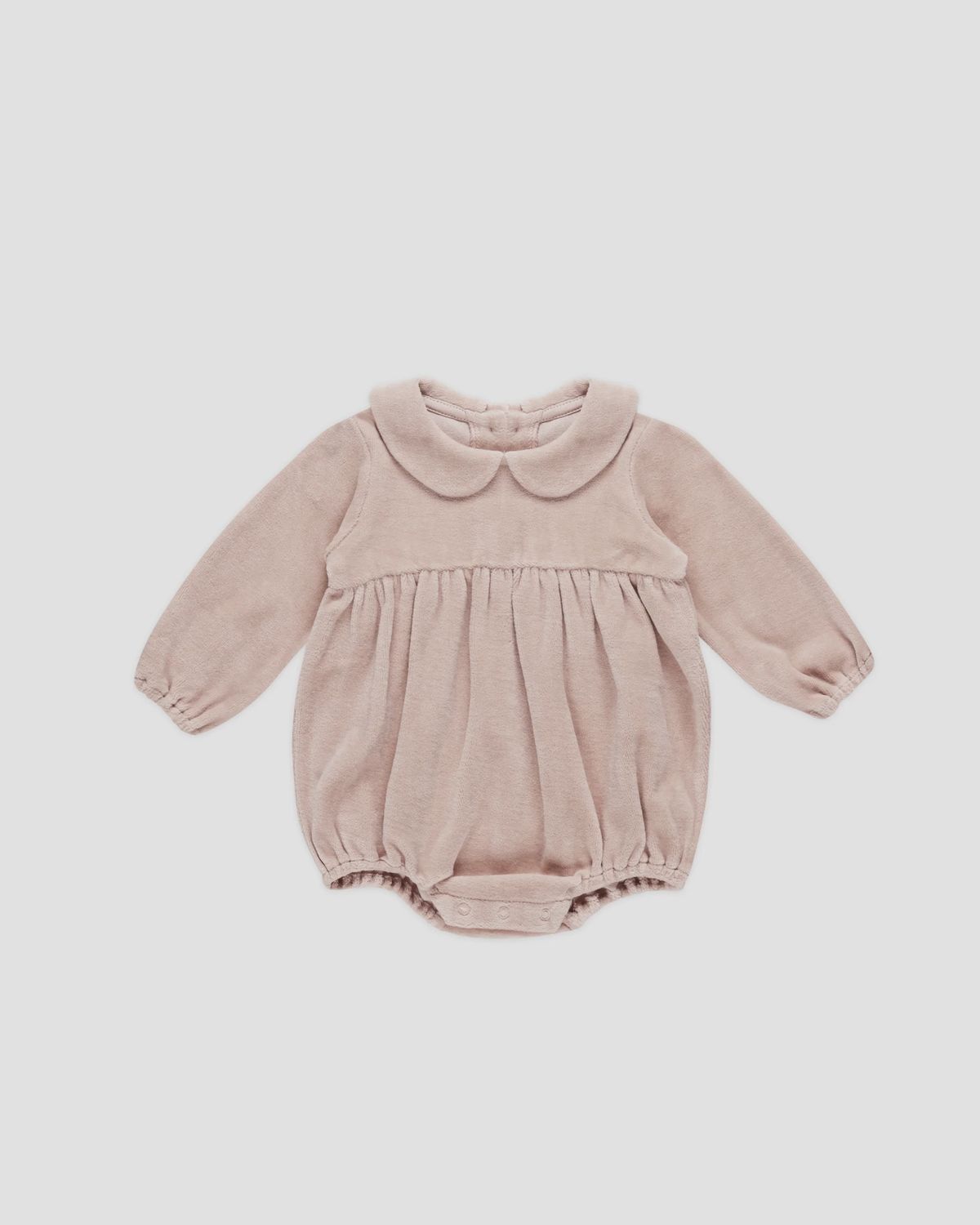 Peter Pan Romper, Color: Blush, Size: 0-3M