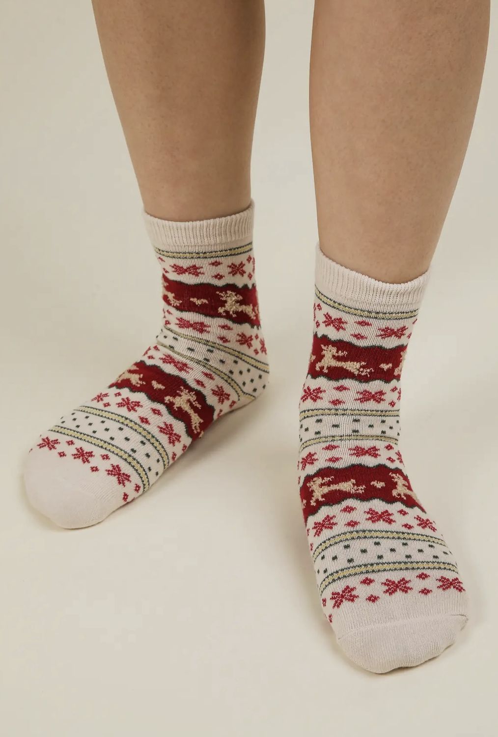Christmas Graphic Crew Socks