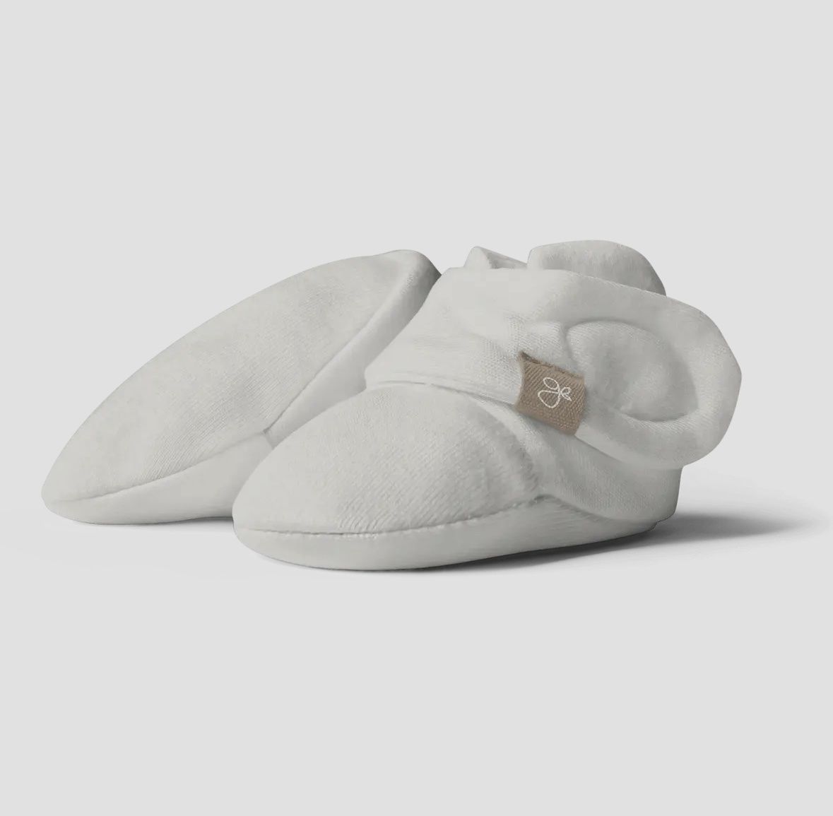 Stay On Baby Booties, Color: Cloud, Size: 0-3M
