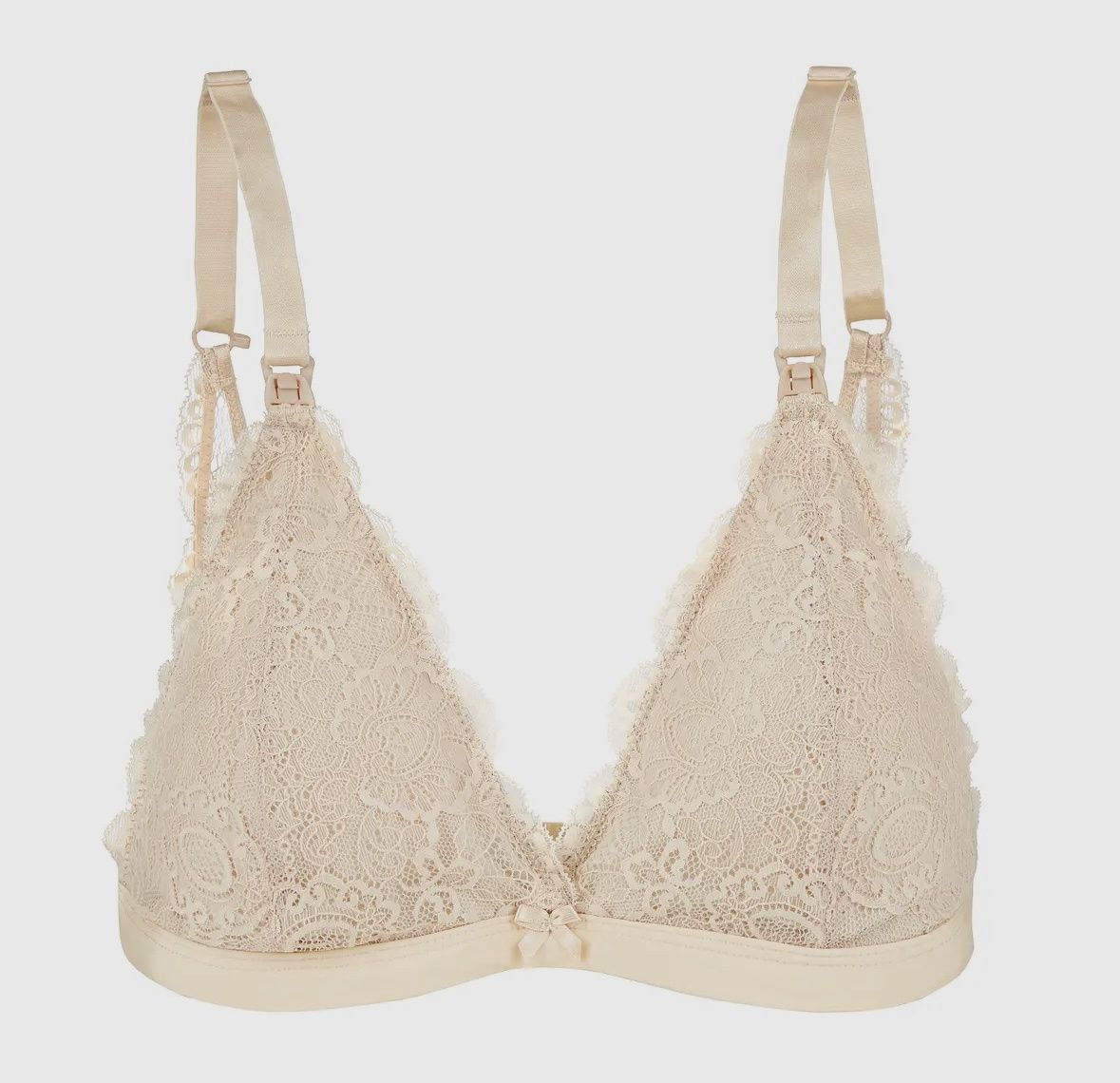 Lacey Nursing Bralette, Color: Nude, Size: Small