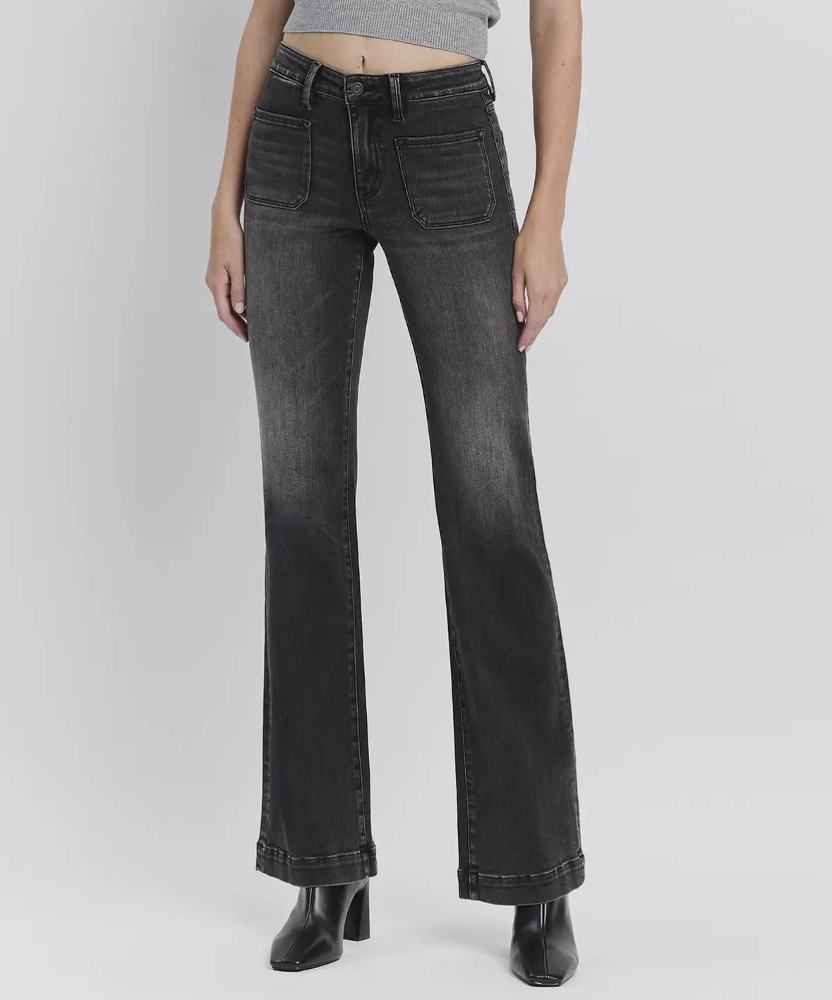 Regenerate Jeans, Color: Black, Size: 24