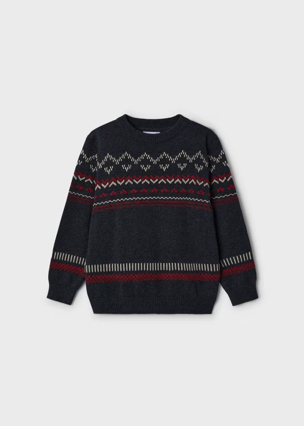 Crue Holiday Sweater, Color: Dark Grey, Size: Size 2