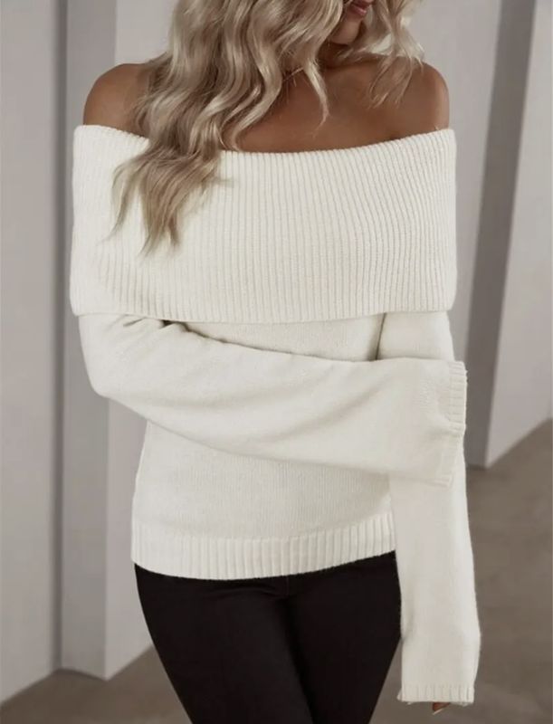 Amanda Lee One Shoulder Sweater