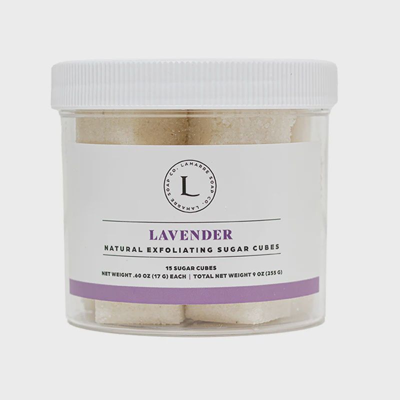 Natural Exfoliating Sugar Cubes