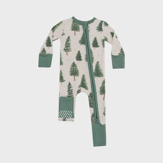 Forest Trees Romper, Color: Green, Size: 0-3M