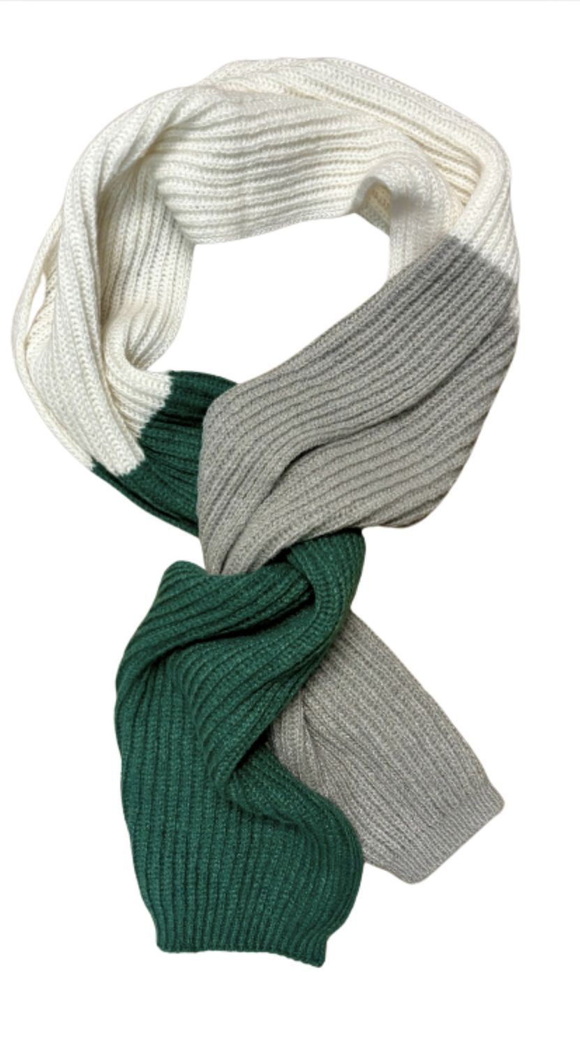 Susie Winter Scarf, Color: Gray/Green