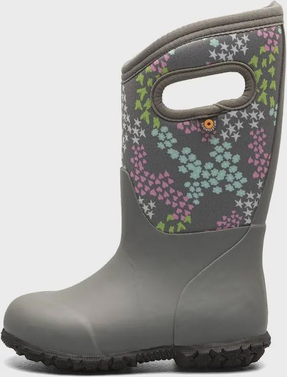 York Star Heart, Color: GRY MULTI, Size: Size 4 Toddler