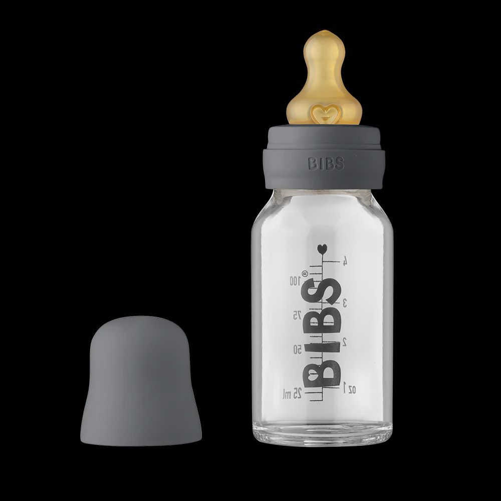 Baby Glass Bottle 110 ML, Color: Iron