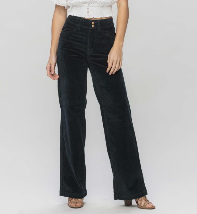 Molly Corduroy Jeans, Color: Emerald, Size: 5/27
