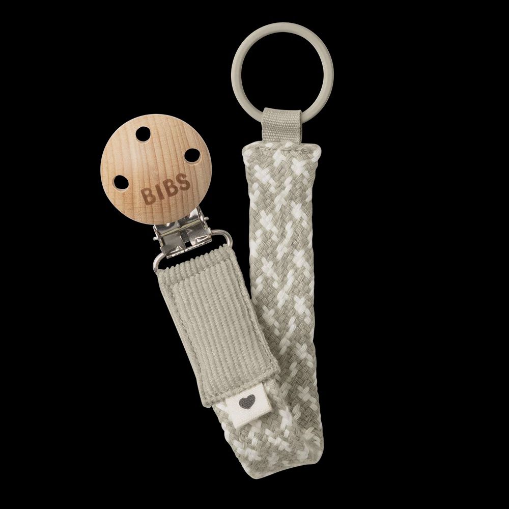Pacifier Clip, Color: Sand/Ivory
