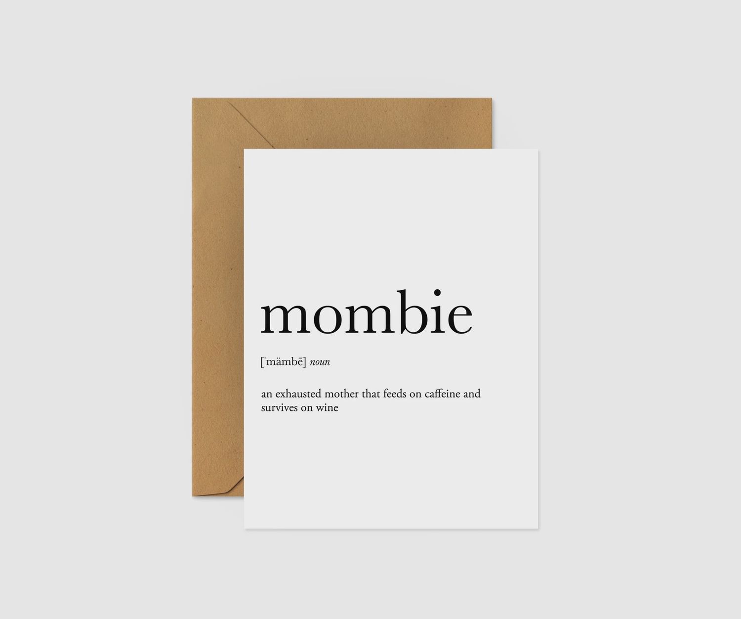 Mombie Card