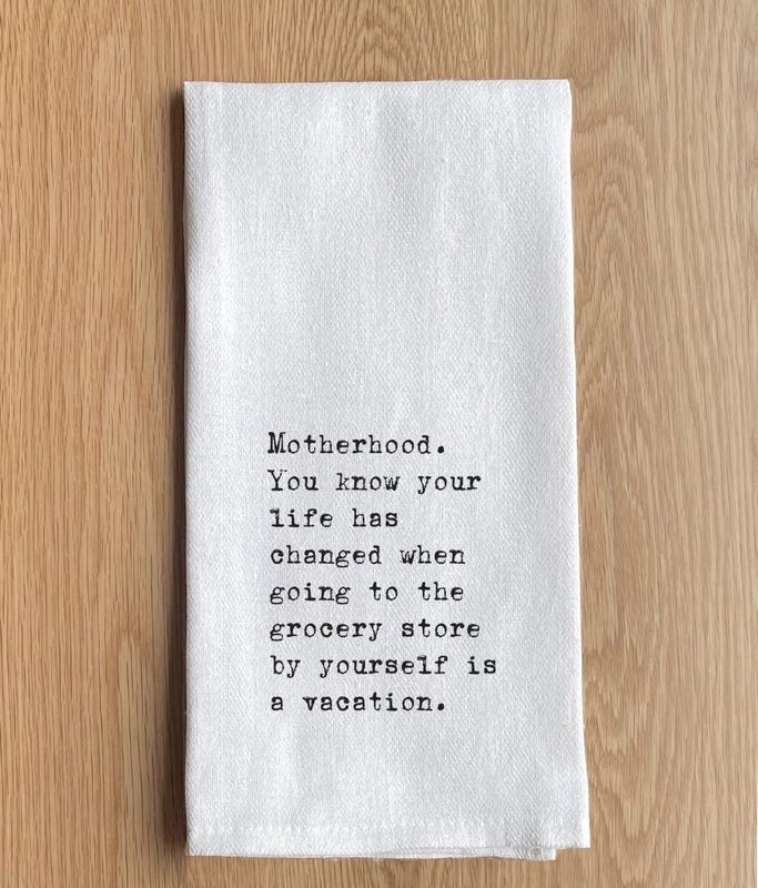 Motherhood… Hand Towel