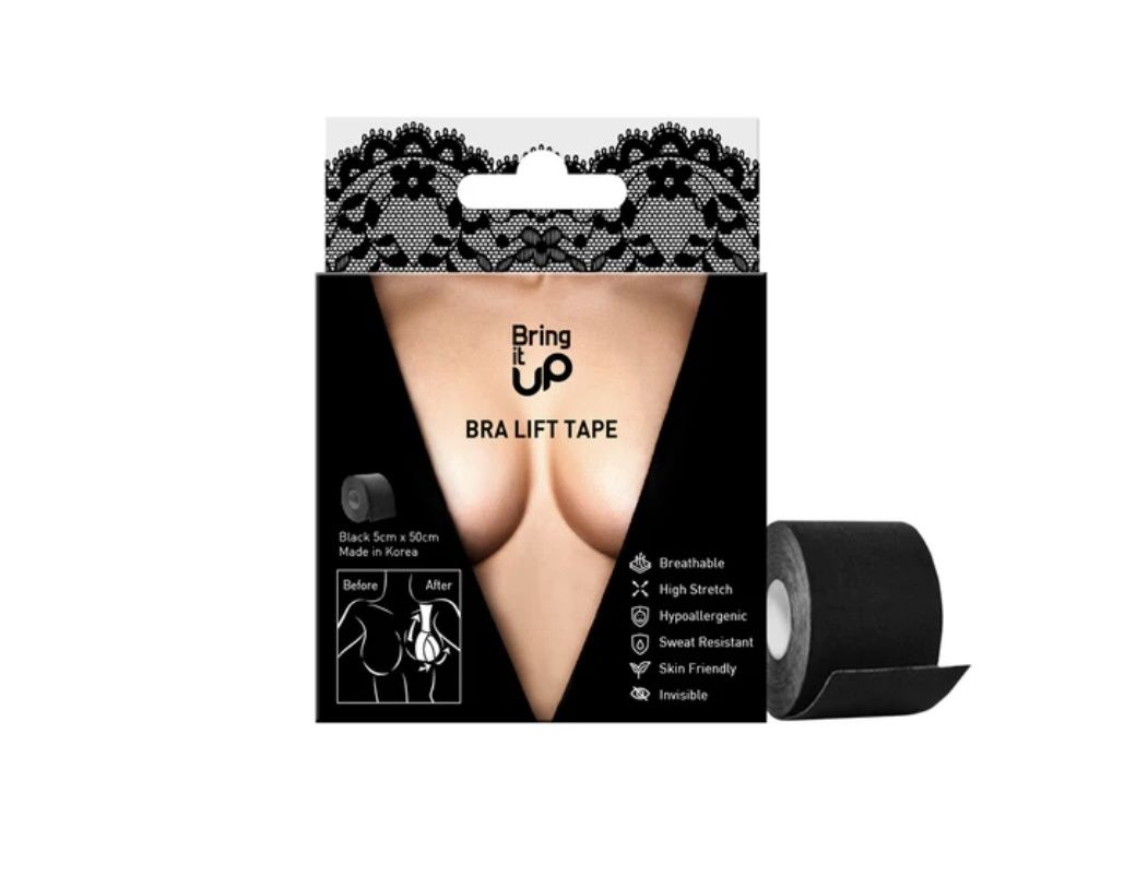 Bra Lift Tape, Color: Black