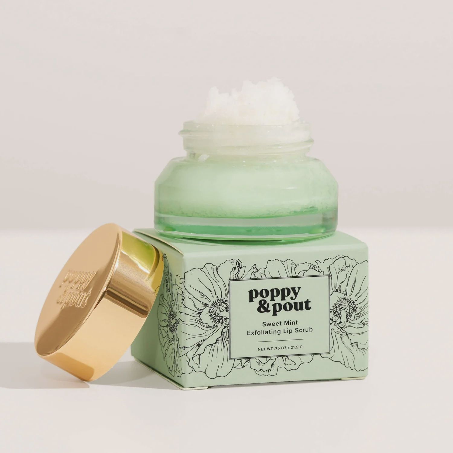 Exfoliating Lip Scrub, Scent: Sweet Mint