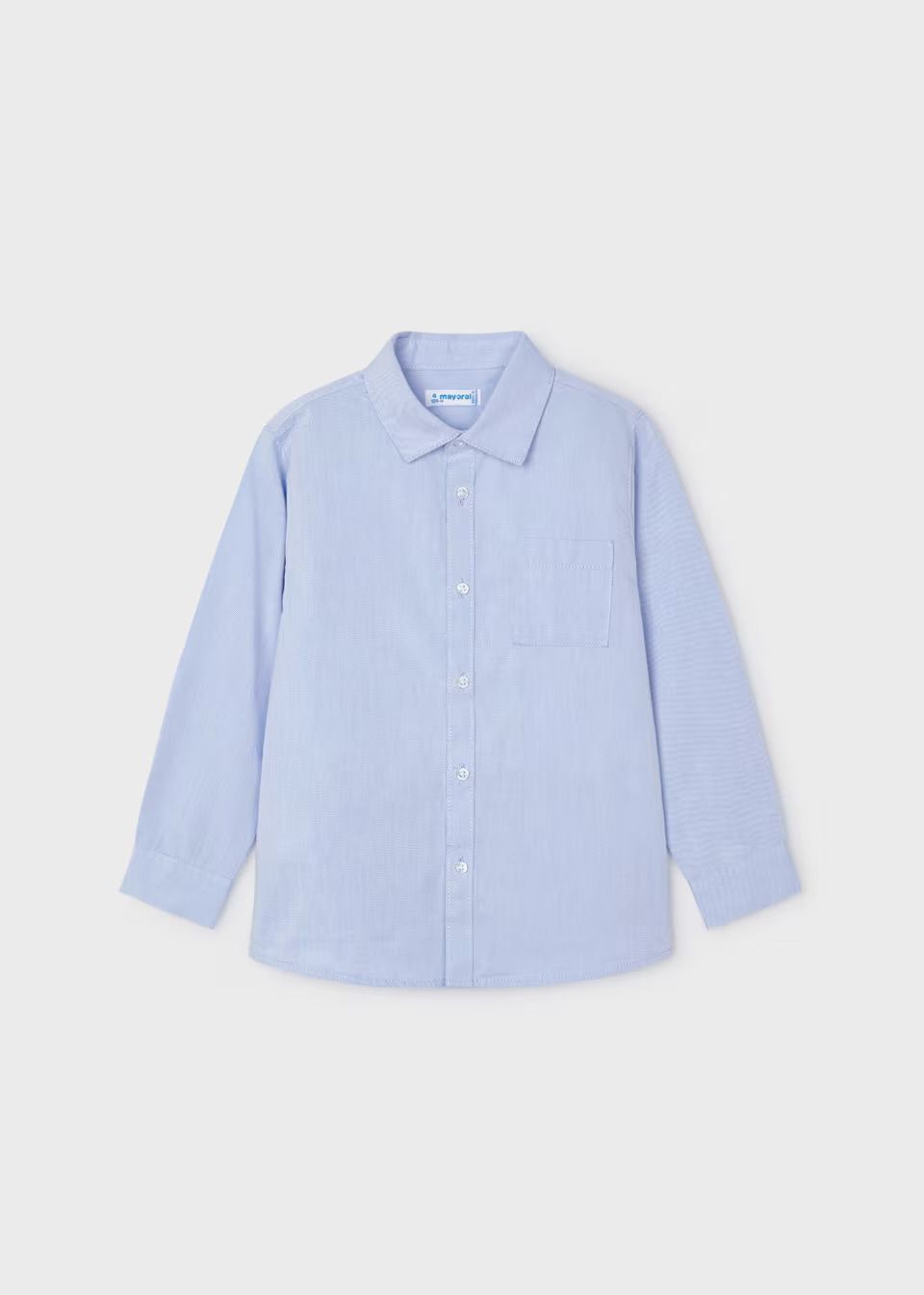 Dallas Button Up Shirt, Color: Light Blue, Size: Size 2