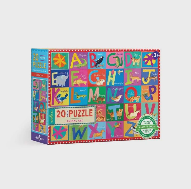20 Pc Puzzle, Theme: Animal ABC