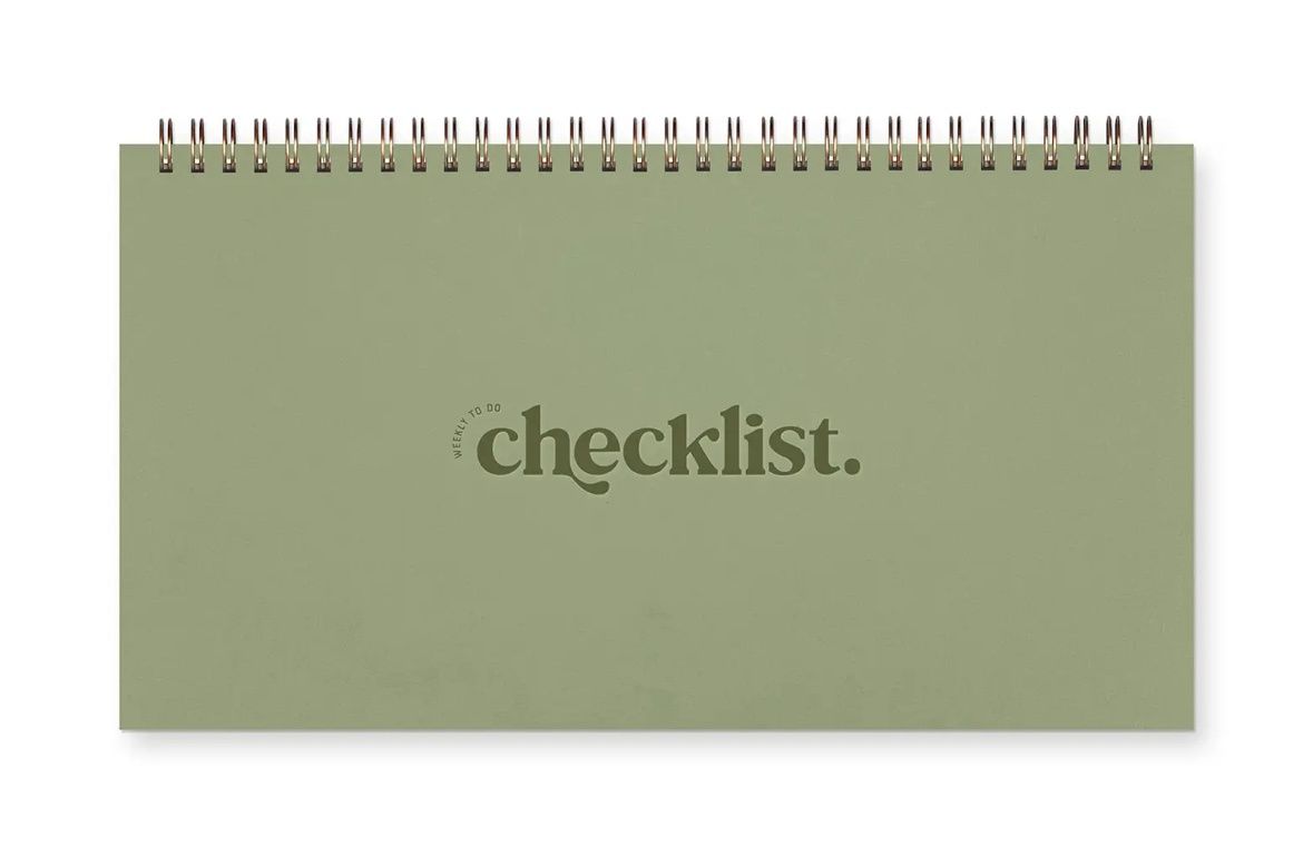 Weekly Checklist