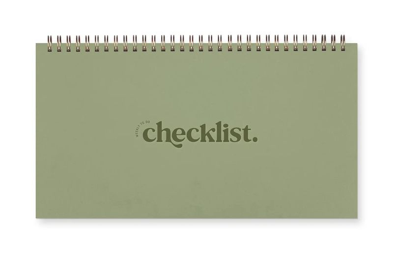 Weekly Checklist