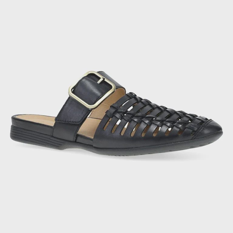 Leilani - Black Burnished Nappa, Color: Black Burnished Nappa, Size: EU36 (US 5.5-6)