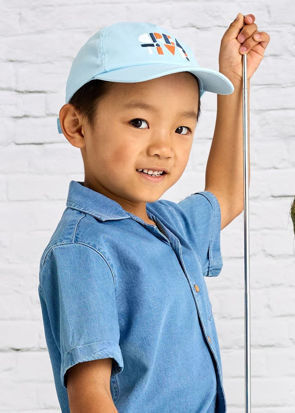Paul Button Up - Medium Wash, Color: Medium Wash, Size: 2