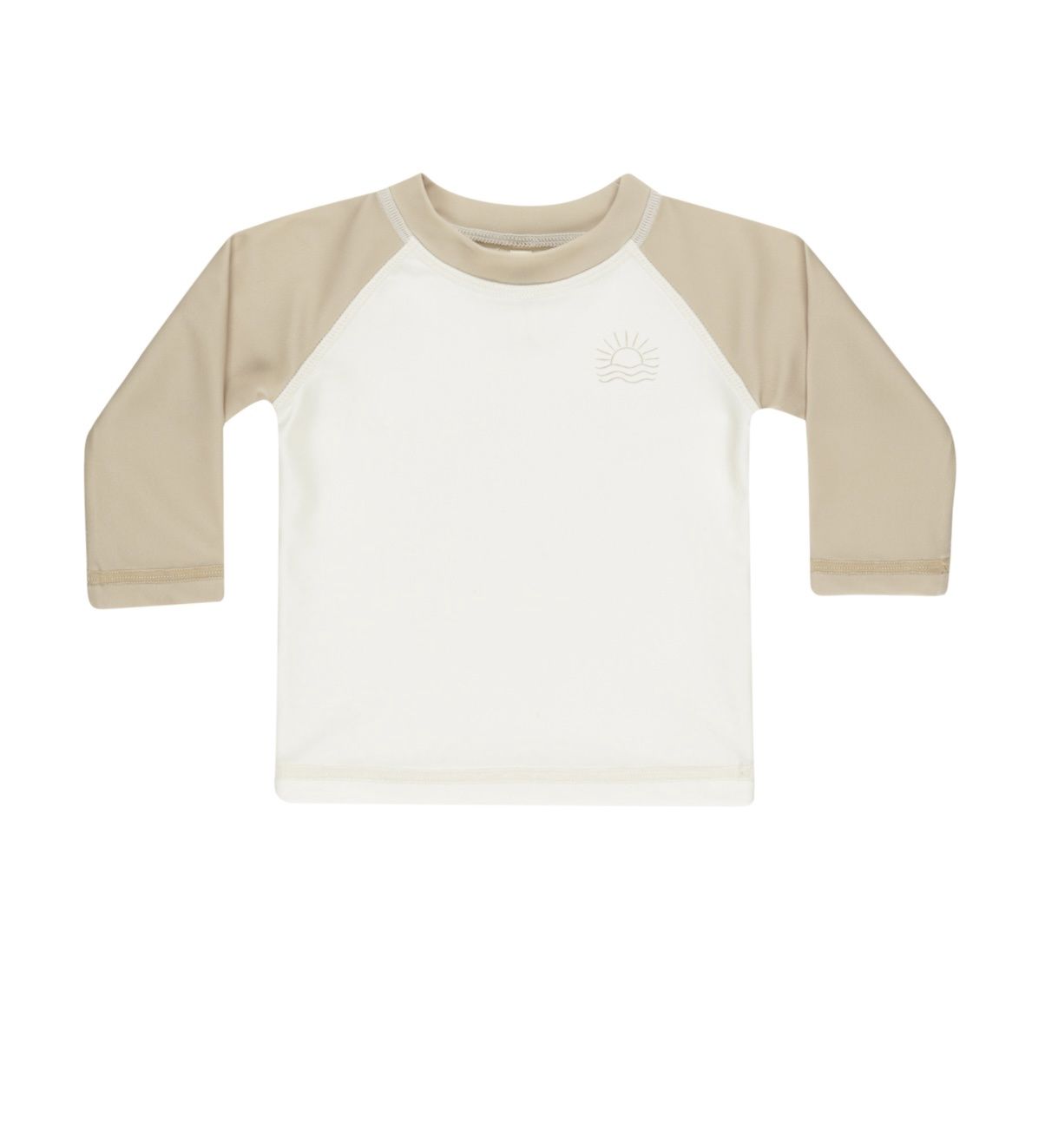 Kasey Rash-guard Long Sleeve, Color: Oat, Size: 0-3 Months