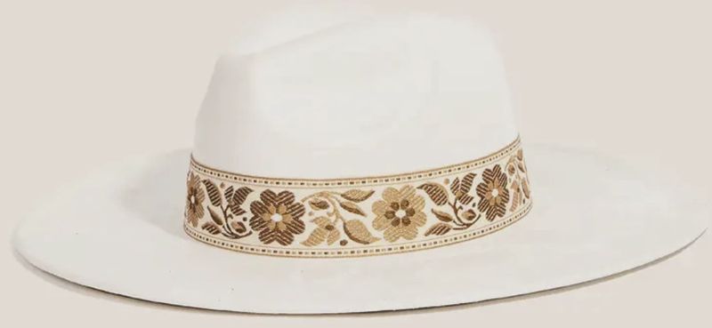 Flower Ribbon Hat