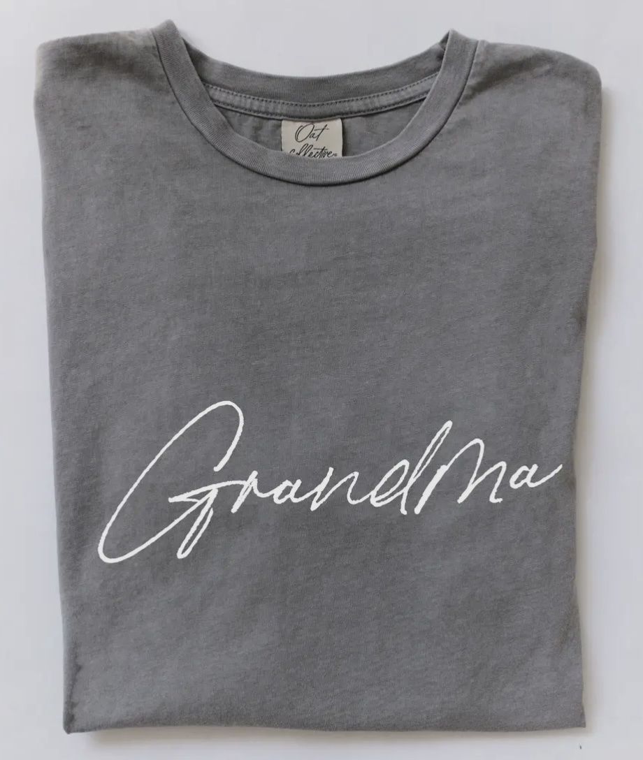 Grandma Graphic Tee - Storm