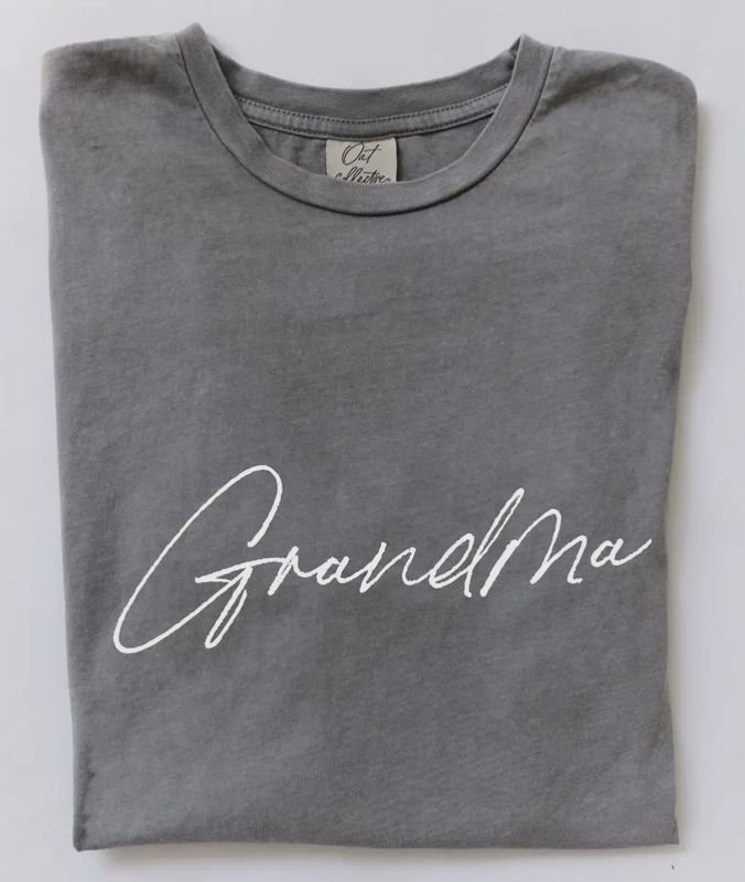 Grandma Graphic Tee - Storm