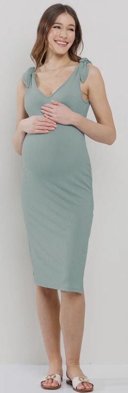 Meredith Nursing Midi Dress
