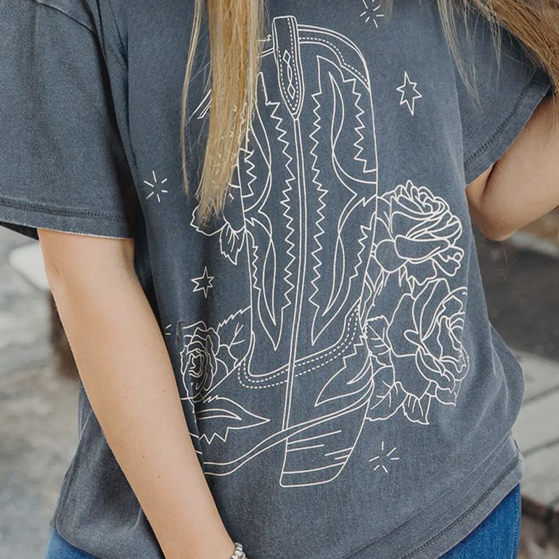 Cassie Boot Graphic Tee