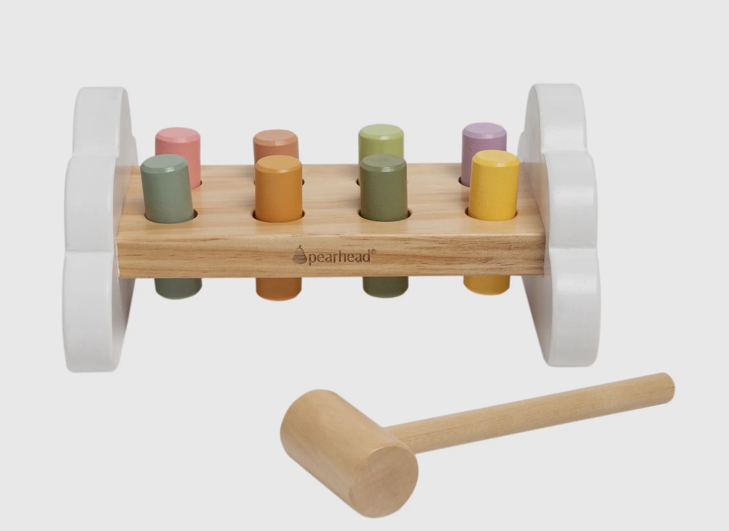 Wooden Hammer Bench Toy
