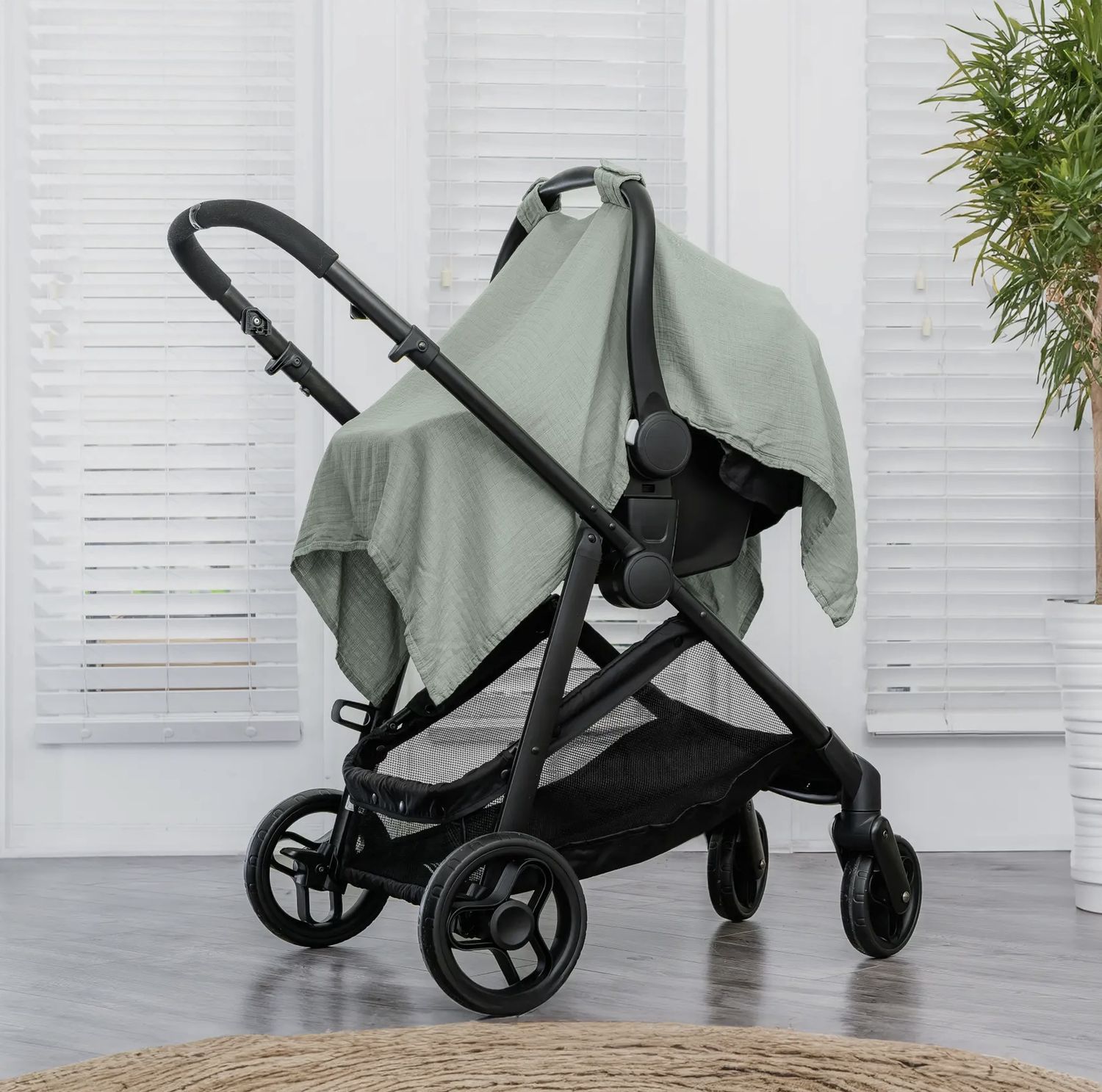 Lake Car Seat Cover -Fern