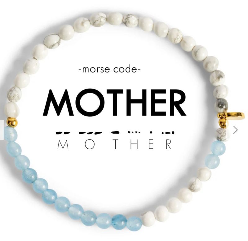 Mother Morse Code Bracelet