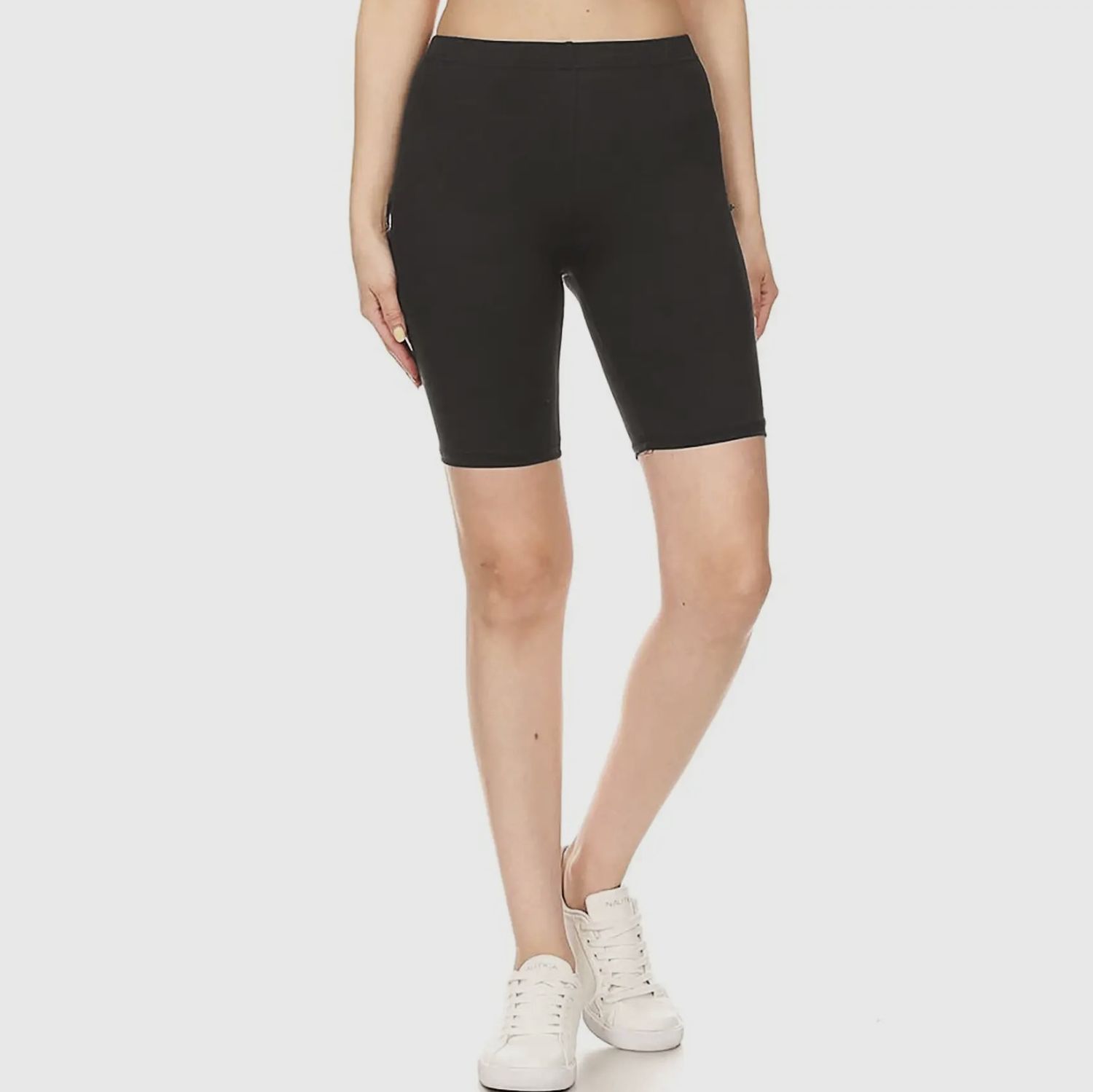 Buttery Soft Bike Shorts, Color: Black, Size: Small