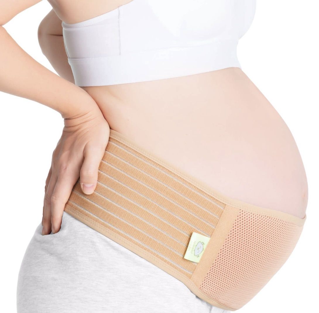 Maternity Support Belt, Color: Tan