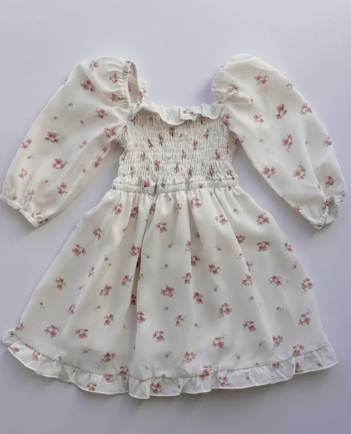 Kristy Dress, Color: Pink Floral, Size: 2T