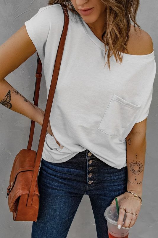 Theresa Tee With Side Slits