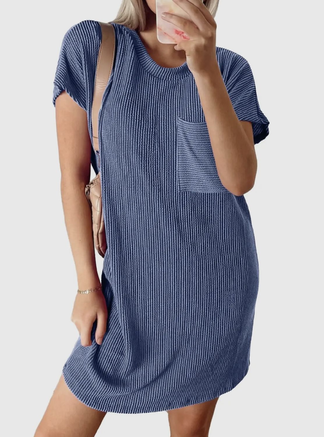 Andrea Dress - Royal Blue, Color: Royal Blue, Size: Small
