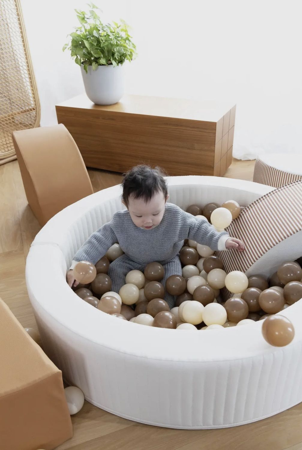 Soft Play Blocks Set &amp; Ball Pit