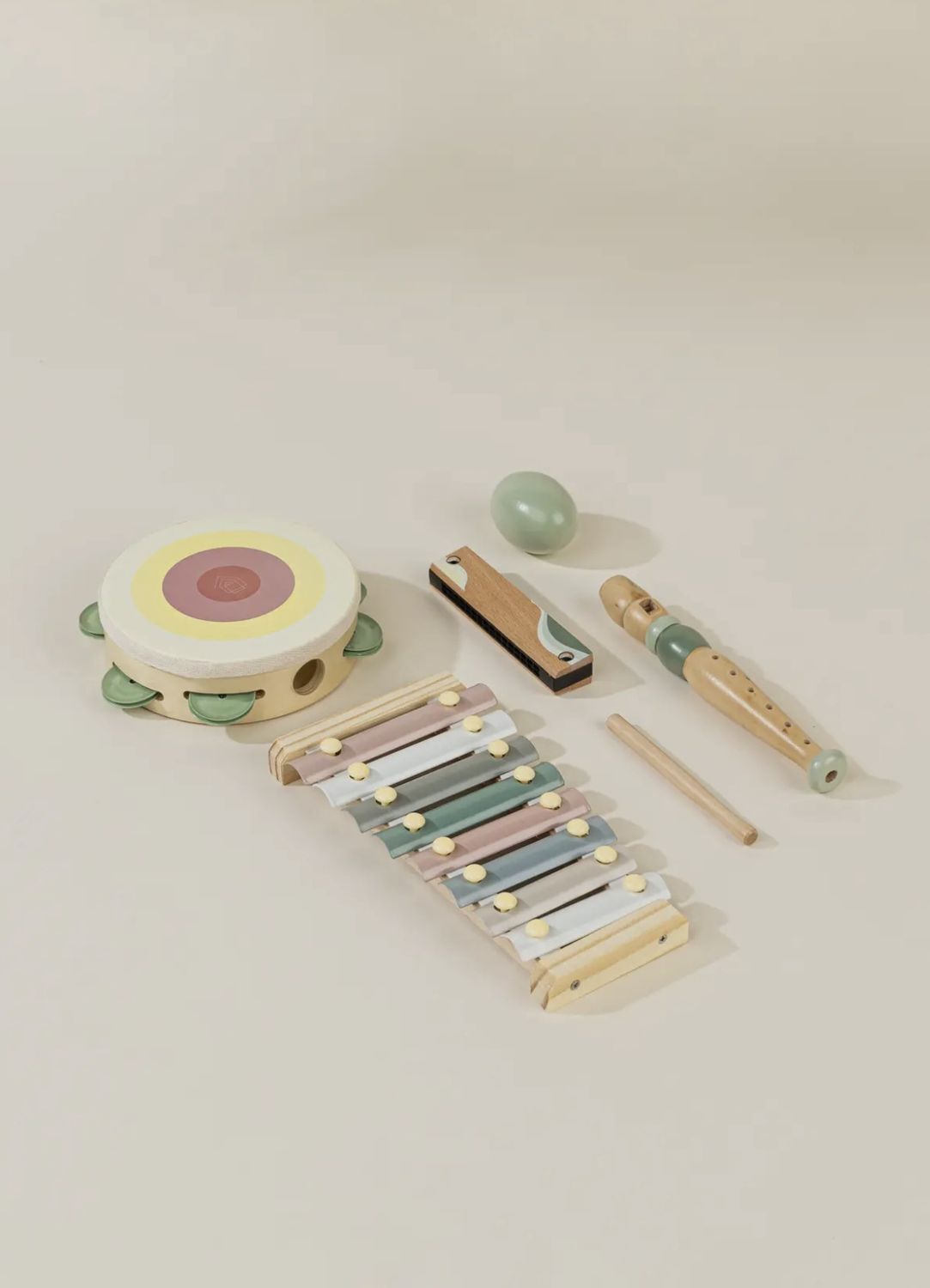 Wooden Musical Instruments Playset
