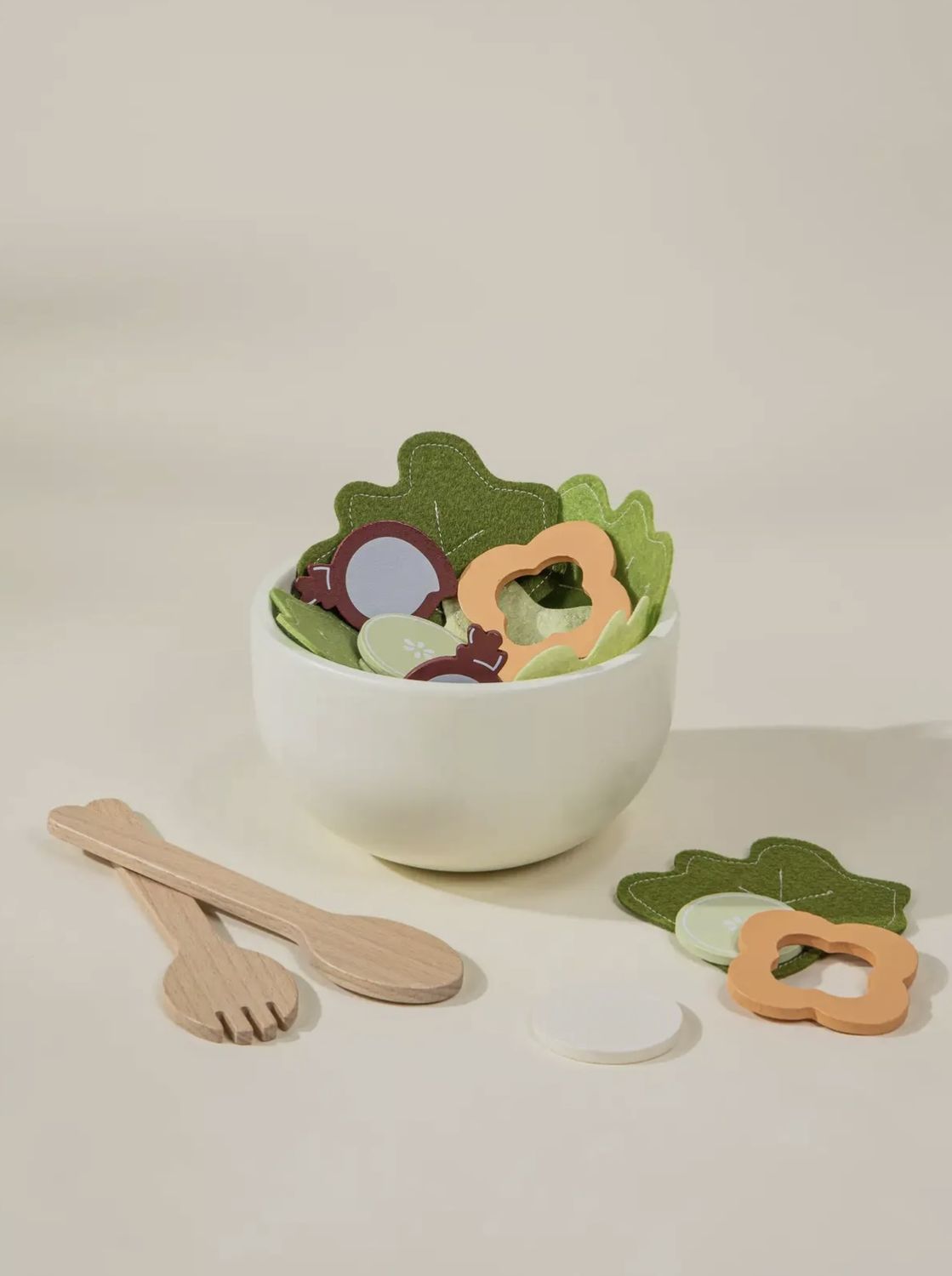 Wooden Salad Playset