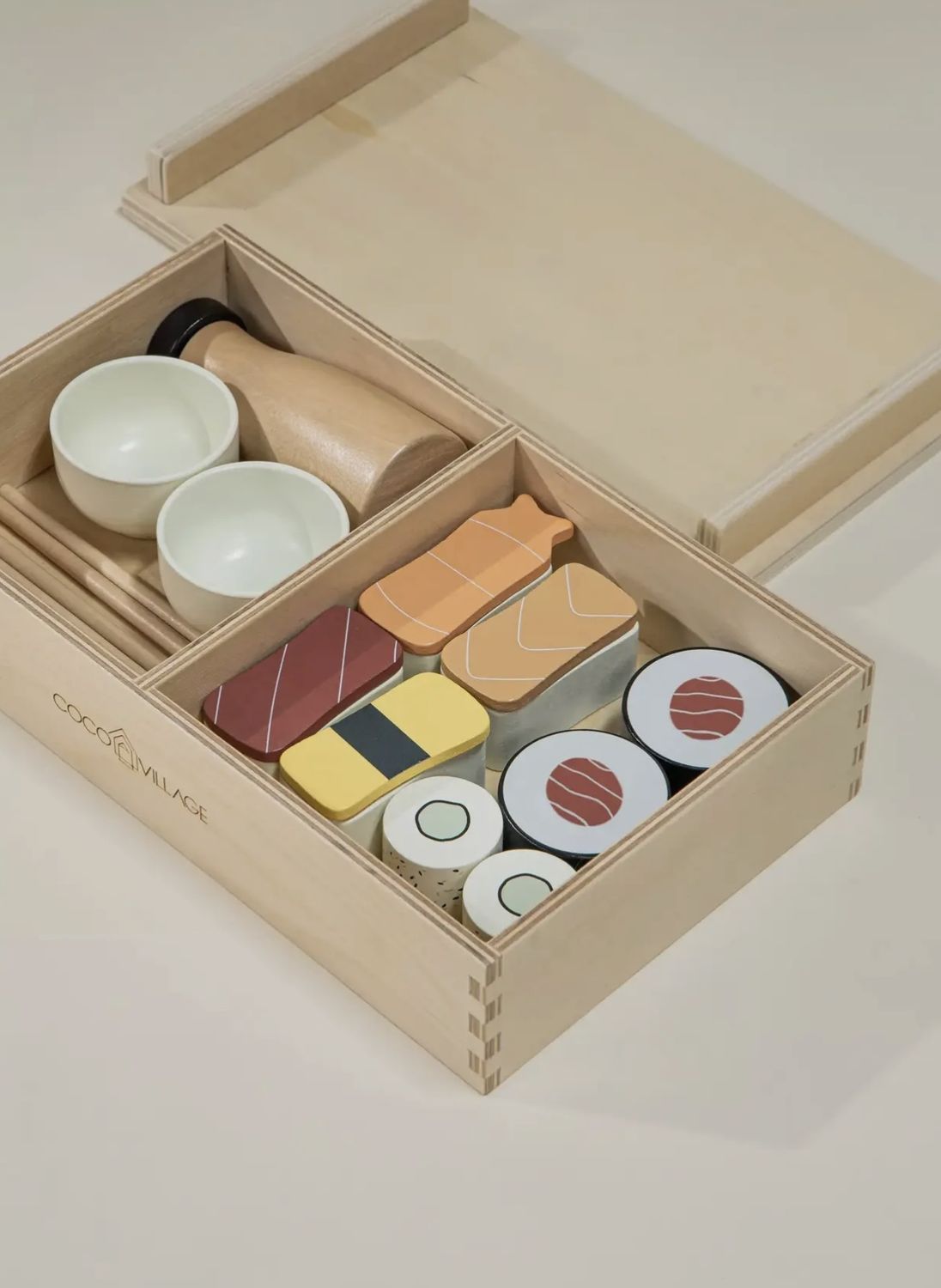Wooden Sushi Playset