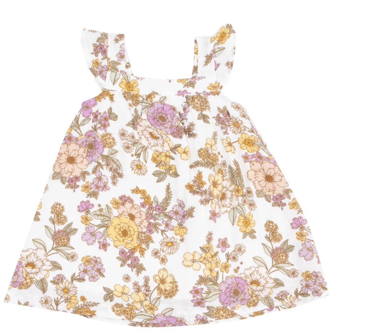 Anna May Floral Sundress, Color: Pink Floral, Size: 2T