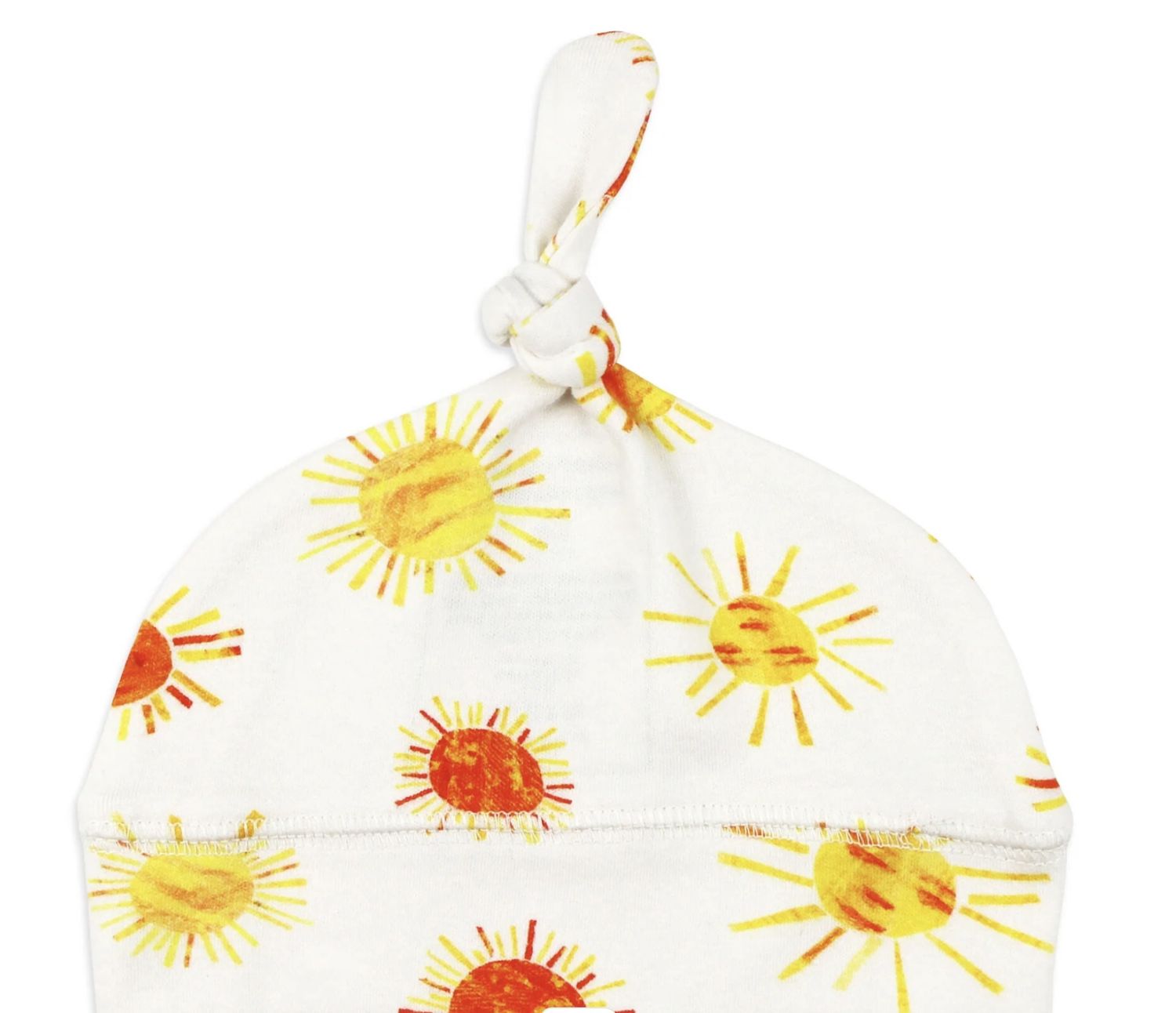 Knotted Hat, Color: Sunshine, Size: 0-3M