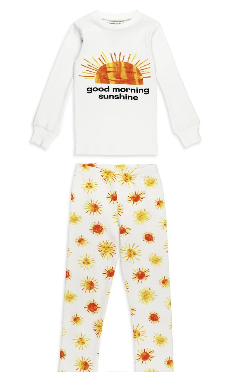 Sunny Day PJ Set, Color: Sunshine, Size: 18-24M