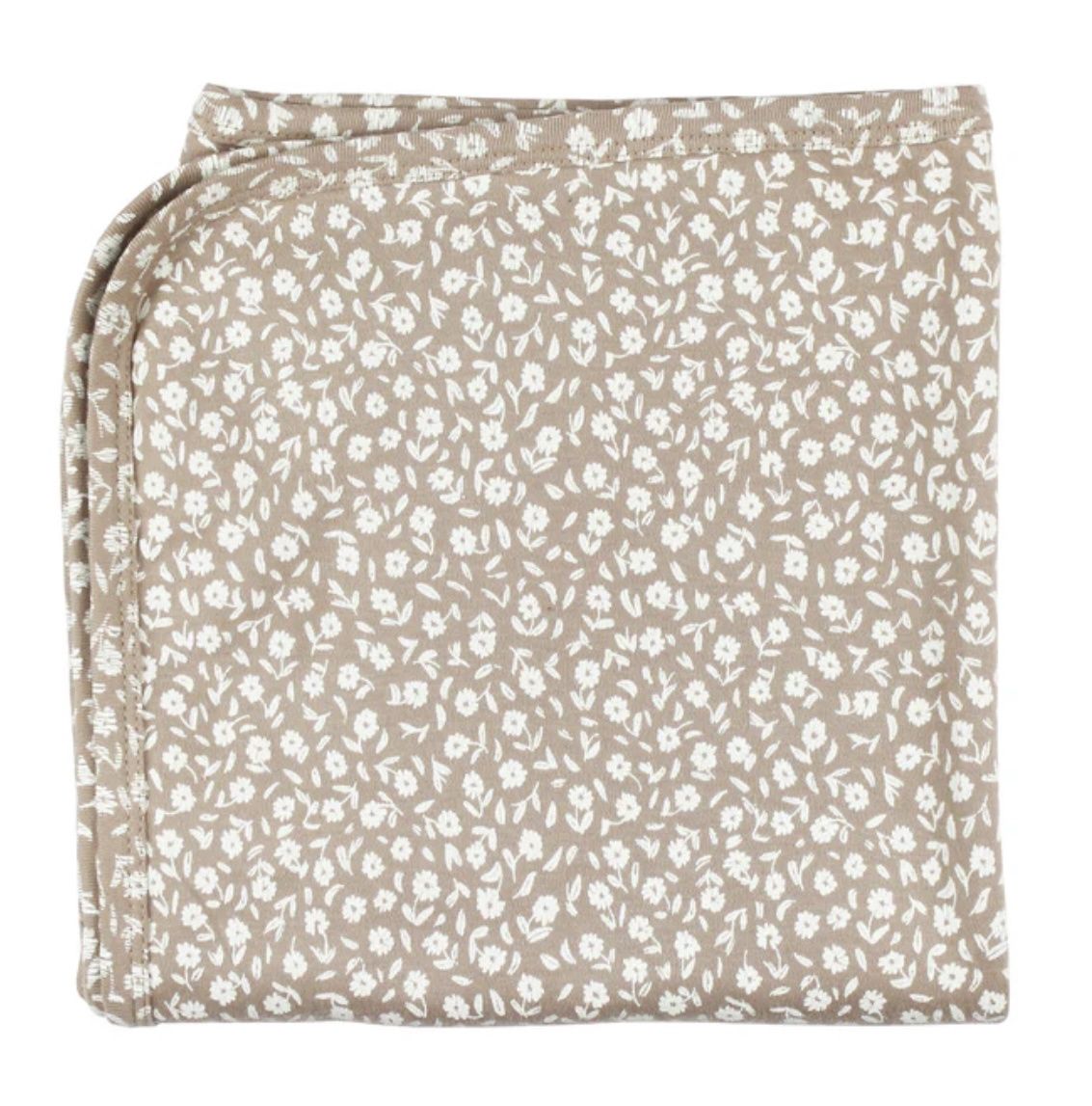 Blanket Ditsy Floral - Oatmeal, Color: Oatmeal, Size: O/S