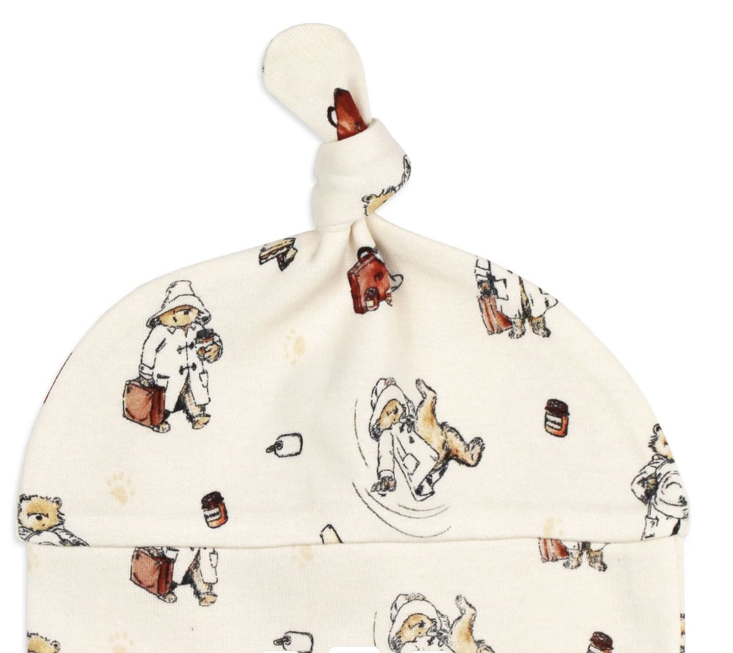 Knotted Hat Paddington - Adventure, Color: Cream, Size: 0-3M