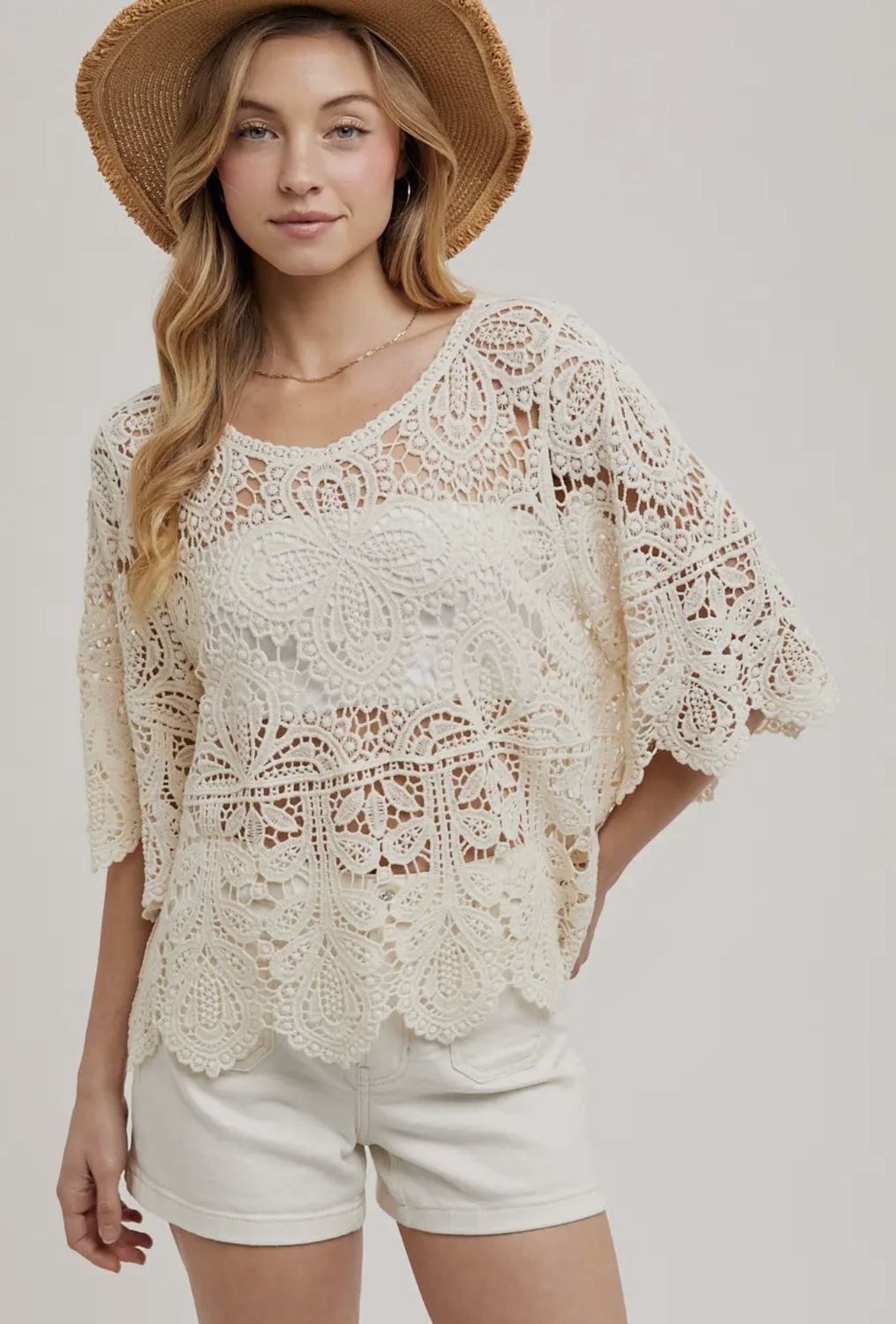 Paige Crochet Top