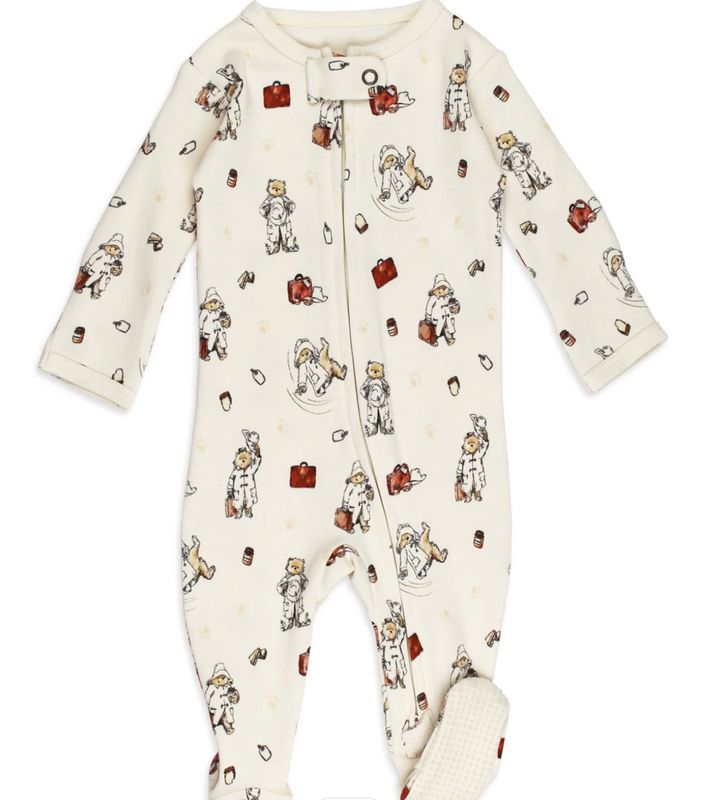 2-Way Zipper Footie Paddington - Adventure