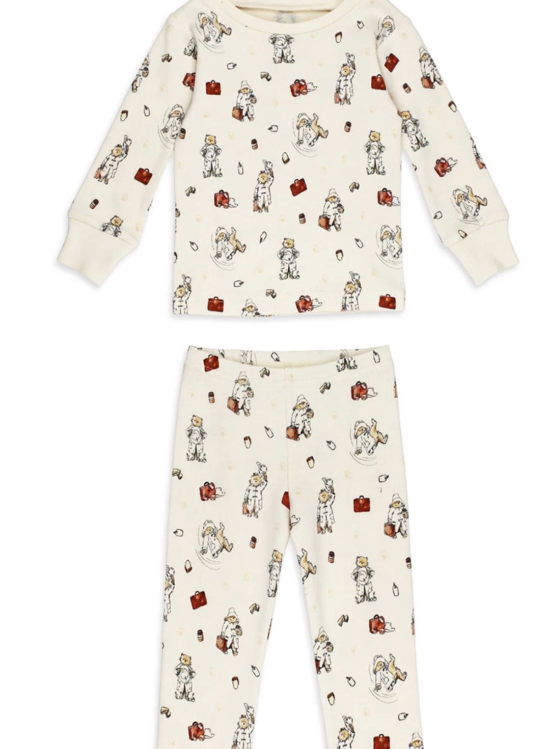 Paddington PJ Set - Adventure, Color: Cream, Size: 2T